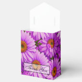 Elegante dunkelrosa Magenta Geschenkschachtel (Geöffnet)