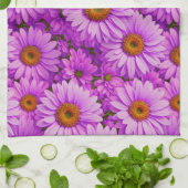 Elegante dunkelrosa Magenta Geschirrtuch (Gefaltet)