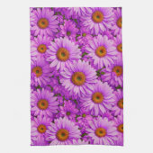 Elegante dunkelrosa Magenta Geschirrtuch (Vertikal)