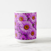Elegante dunkelrosa Magenta Kaffeetasse (Mittel)