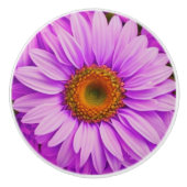 Elegante dunkelrosa Magenta Keramikknauf (Vorderseite)