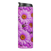 Elegante dunkelrosa Magenta Thermosbecher (Nach rechts gedreht)