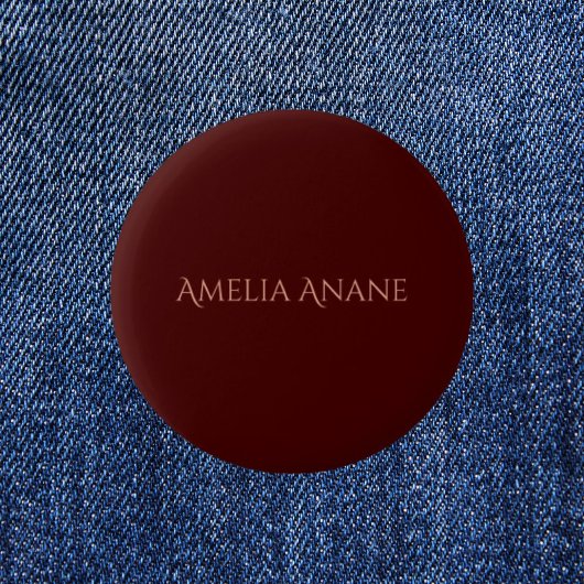 Elegante dunkelrote und rosa Typografie Button