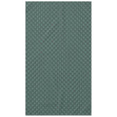 Elegante dunkle Kunst Deko abstrakte geometrische Tischdecke (Vorderseite)