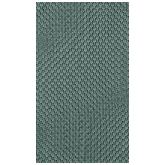 Elegante dunkle Kunst Deko abstrakte geometrische Tischdecke (Vorderseite)