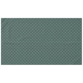 Elegante dunkle Kunst Deko abstrakte geometrische Tischdecke (Vorderseite (Horizontal))