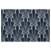 Elegante dunkle Marinekunst Deko abstraktes geomet Stoff (Fat Quarter (45,7 x 55,9 cm))