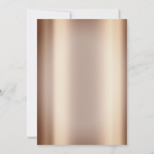 Elegante dunkle Rose Schwarzer Sweet 16 Einladung (Rückseite)