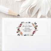 Elegante dusty Blue Pink Floral Geometric Wedding (Insitu)