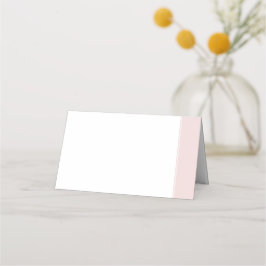 Elegante Dusty Rose Pink Stripe Wedding Platzkarte