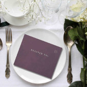 Elegante E-Mail für Herbst-Eggplant-Sendung Minima All In One Einladung