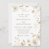 Elegante Earth Tones Christlich Bible Verse Einladung (Vorderseite)