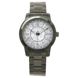 Elegante Edelstahl-Armbanduhr Armbanduhr
