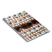 Elegante Edelsteine Diamanten Perlen Rubine Notizblock (Rechte Seite)