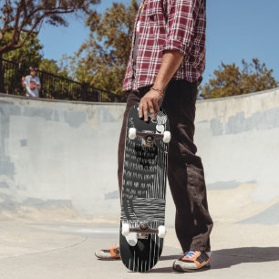 Elegante Edges: Galah Cockatoo Skateboard