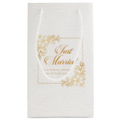 Elegante Eheleute| Geschenktasche Kleine Geschenktüte (Rückseite)