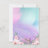 Elegante Eid Mubarak Card Einladung (Rückseite)