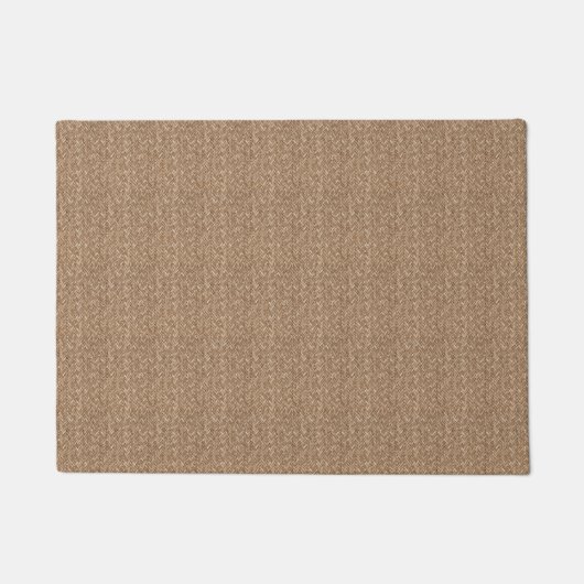 Elegante einfache Bambusfaser Doormat Fußmatte (Vorderseite)
