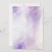 Elegante Einfache Beerdigung des Gedächtnisses Fot Einladung (Rückseite)