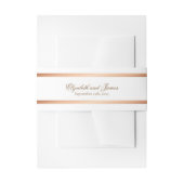 Elegante einfache Gold Script Wedding Bly Band (Vorderseite Beispiel)