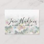 Elegante, einfache, Minimalistisch bearbeitbare Vi Visitenkarte (Vorderseite)