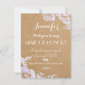 Elegante einfache moderne einladung (Vorderseite)