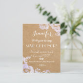 Elegante einfache moderne einladung (Stehend Vorderseite)