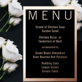 Elegante Einfache moderne Minimalistische Hochzeit Folieneinladung