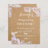 Elegante Einfache moderne Rose Blumengestelle Imit Einladung (Vorne/Hinten)