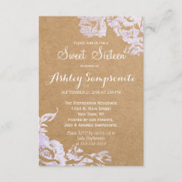 Elegante Einfache moderne Rose Blumengestelle Imit Einladung