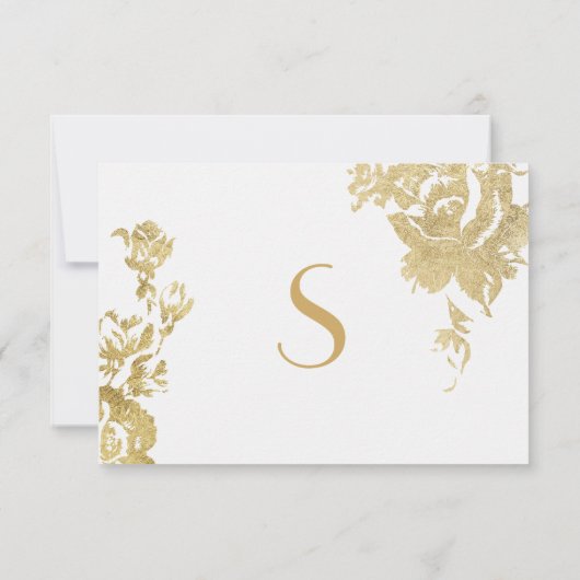 Elegante Einfache Moderne Tischnummer (Rückseite)