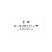 Elegante Einfache Pfirsicheife Gummistempel (Prägung)