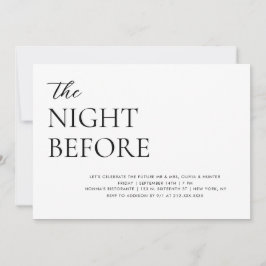 Elegante Einfache Probe Einladung