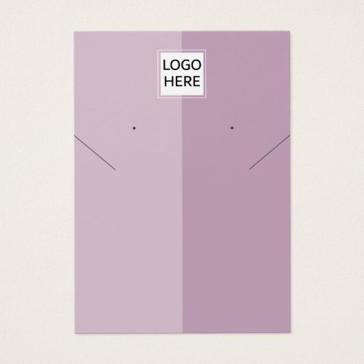 Elegante, einfache, schicke Necklace Ohrring-Grafi (Vorderseite)