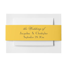 Elegante, einfache Skriptnamen schicke moderne Hoc Einladungsbanderole