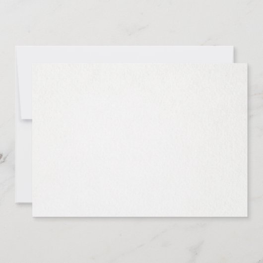 Elegante einfache Typografie| Dusche für Paare Einladung (Rückseite)