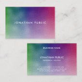 Elegante einfache Vorlage Moderne Minimalistische Visitenkarte (Vorne/Hinten)