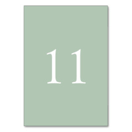 Elegante einfache Wasserfarbenhochzeit | TISCHNUMM Tischnummer