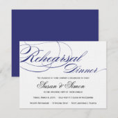 Elegante Einladung (Vorne/Hinten)