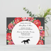 Elegante Einladung (Stehend Vorderseite)