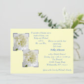 Elegante Einladung (Stehend Vorderseite)