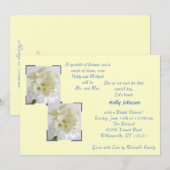 Elegante Einladung (Vorne/Hinten)