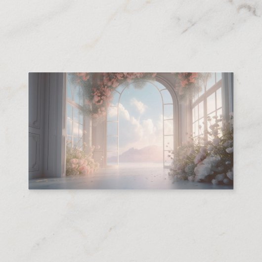 Elegante Einladung (Rückseite)