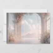 Elegante Einladung (Rückseite)