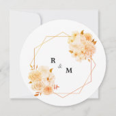 Elegante Einladung (Rückseite)