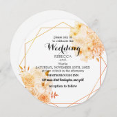 Elegante Einladung (Vorne/Hinten)