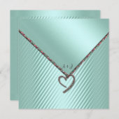 ELEGANTE EINLADUNG VON GRÜNEN FLÜCHTLINGEN (Vorne/Hinten)