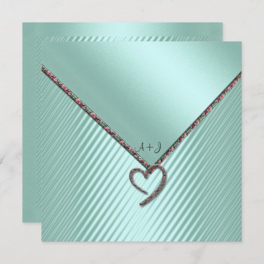 ELEGANTE EINLADUNG VON GRÜNEN FLÜCHTLINGEN (Vorne/Hinten)