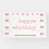 Elegante Einladung zum Geburtstag - Machen Sie Ihr Banner (Horizontal)