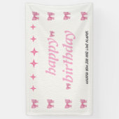 Elegante Einladung zum Geburtstag - Machen Sie Ihr Banner (Vertikal)